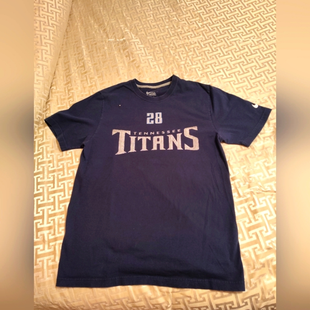 Nike Men's Navy Tennessee Titans T-Shirt